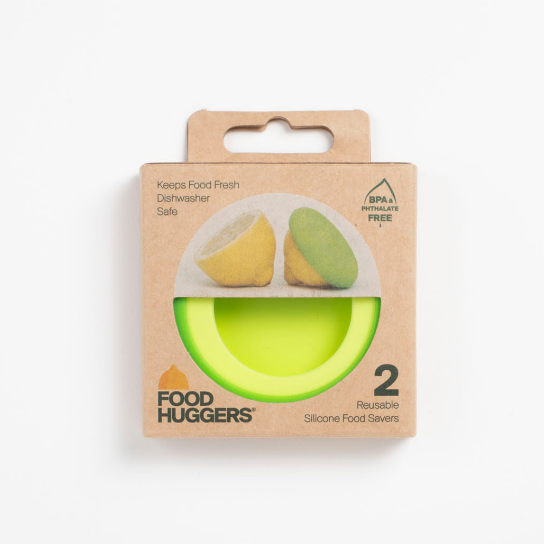 Set of 2 Food Huggers - Citrus Saver-Silicone Food Saver-Food Huggers